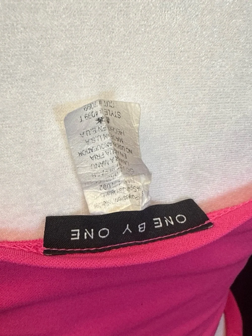 Hot Pink Y2K Matching Crop Top & Mini Skirt Set